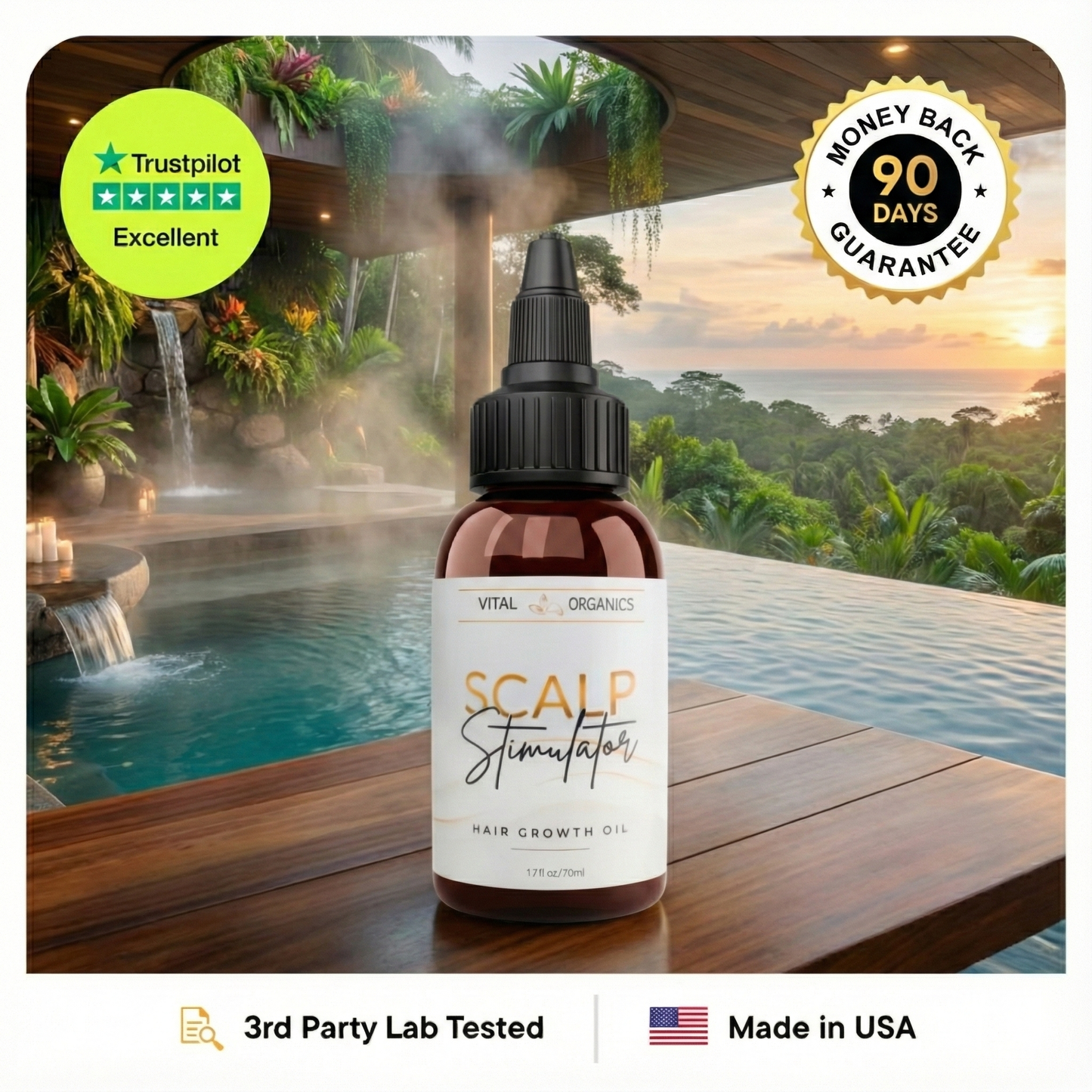 Dr Sebi's Viral Scalp Stimulator Hair Oil™️